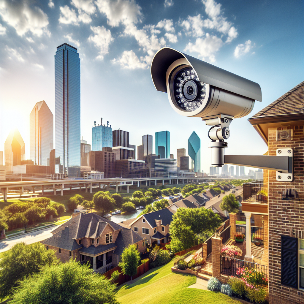 Residential CCTV installation services Dallas